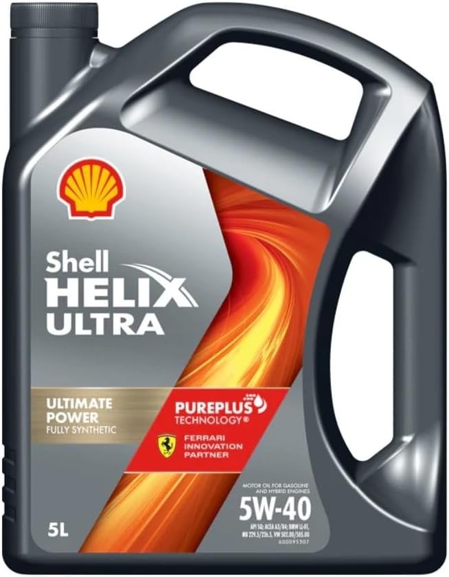 زيت محرك بنزين 5لتر (5w-40) شل